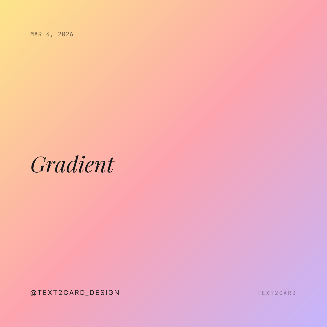gradient